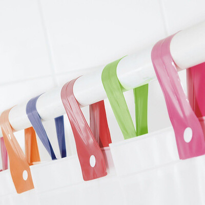 

Jingdong Supermarket Germany Reid RIDDER straight rod aluminum telescopic spring shower curtain rod dry clothes sticks do not install the hole-free 110-245cm white 55301