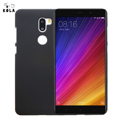 

KOLA millet 5s Plus scrub phone shell fiber pattern mobile phone case hard shell black