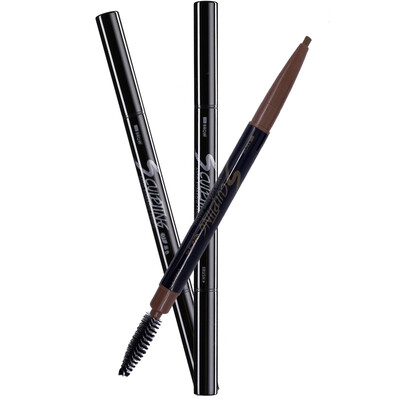

Marriage MARIEDALGAR natural vivid eyebrow pencil 02g 2 02 light coffee waterproof anti-sweat does not bloom flat pen with replacement pen
