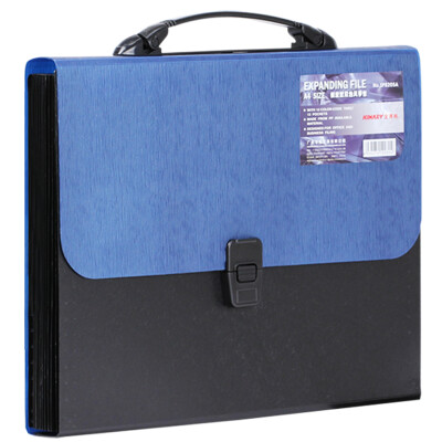 

Kelly (KINARY) SP8205A 13 grid A4 organ bag information file package blue