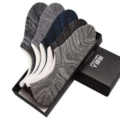 

【Jingdong Supermarket】 Antarctic (Nanjiren) female socks net color wave point sports breathable sweat sweat casual stealth boat socks 5 double gift boxed female models mixed color code