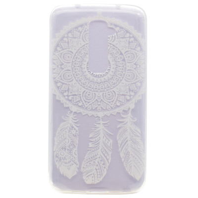 

Dreamcatcher Pattern Soft Thin TPU Rubber Silicone Gel Case Cover for LG G2