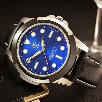 

Ya Zhuo Lun fashion watches 2017 spring new non-mechanical men's sports watch luminous green YZL0573TH-1