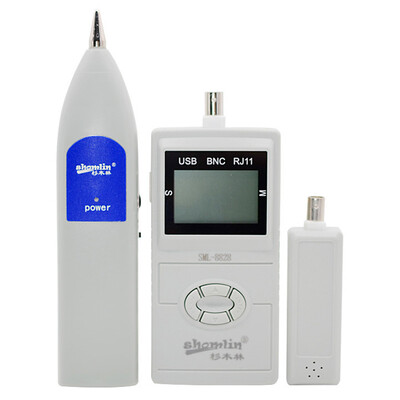 

Cedar forest SML-8828 smart phone network hunt line cable telephone line monitoring line USB line check line cable length tester with LCD display