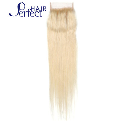

8A 613 Blonde Hair Cheap Brazilian Virgin Human Hair 100 Virgin hair Free Middle 3 Part Lace Closure Straight Platinum Hair