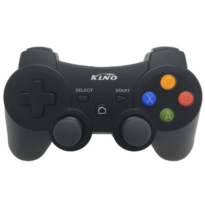 

KLNO K40 Bluetooth wireless game controller Apple Andrews computer PS3 Universal Applicable King glory CF through FireWire black