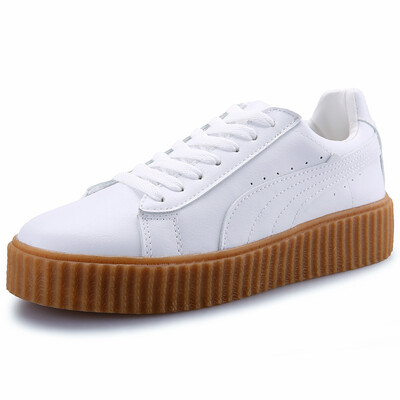 

Yidi YIDI women&39s shoes fashion Korean version of the small white shoes shoes underwear thick sandals breathable casual shoes SH-678 white beef tendon 36