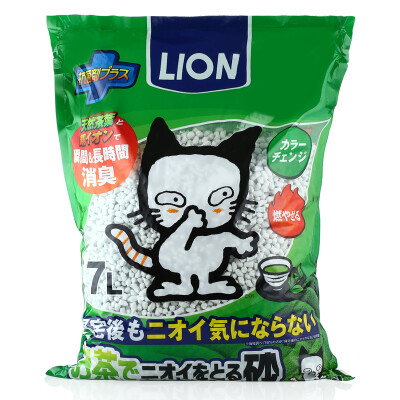 

Japan imported lion king (Lion) pet pet tea to smell cat litter 7L