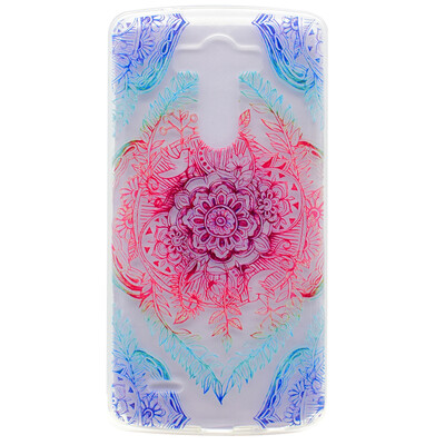 

Magic flower Pattern Soft Thin TPU Rubber Silicone Gel Case Cover for LG G3