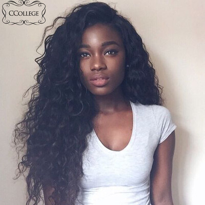 

CCollege Hair Company Indian Hair Bundles 4 Pcs Lots 8A Grade Unprocessed Virgin Indian Deep Wave Hair Weaving