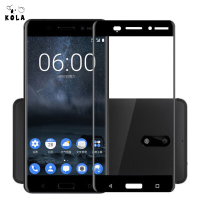 

KOLA Nokia 6 steel film full coverage of mobile phone protection film for Nokia6 black