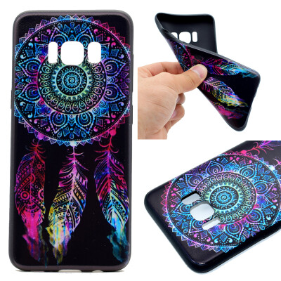 

Dreamcatcher Pattern Мягкий тонкий ТПУ резиновый силиконовый гель Дело Чехол для Samsung GALAXY S8