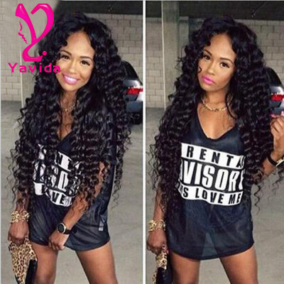 

Factory Price Malaysian virgin Hair 4 bundles Malaysian deep wave Virgin Hair Cheap Human Hair weave Malysian curly Virgin Hair