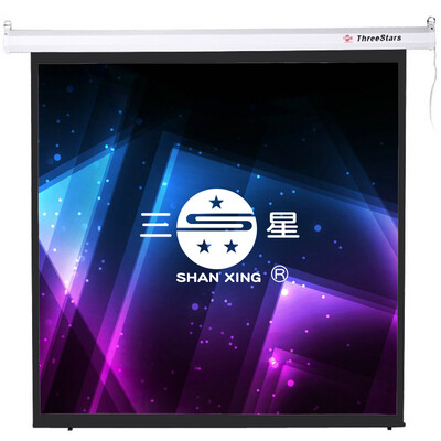 

Samsung (SHAN XING) DD-100 100-дюймовый электрический проекционный экран 4: 3 (ширина занавеса 2,03 метра, высота 1,52 метра плюс общая ширина корпуса 2,25 метра)