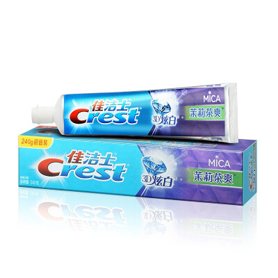 

Crest (Crest) 3D Hyun white jasmine tea cool toothpaste 240 grams (new and old packaging random delivery)