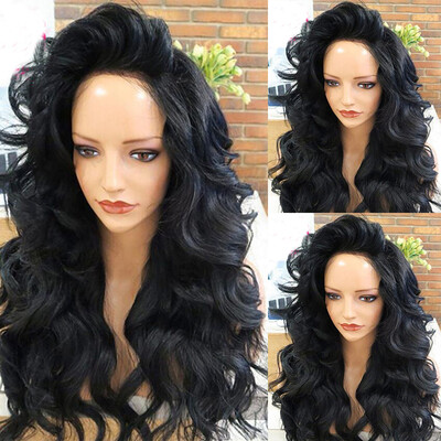 

Brazilian virgin hair glueless full lace wig free part wavy full lace human hair wigs with baby hair natural hairline