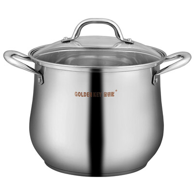 

Golden Key (GOLDEN KEY) soup pot 304 stainless steel thickening of the special pot soup 24cm GK-TG24K1F