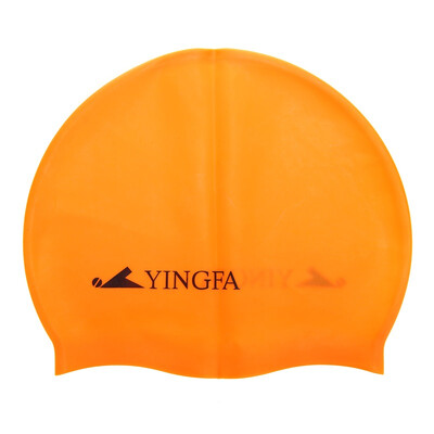 

YINGFA Плавательные колпачки Чистые силиконовые плавательные шапки для взрослых мужчин и женщин