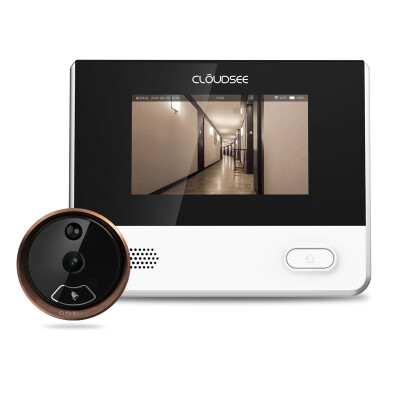 

Cloud weather cloudsee intelligent cat&39s eye wireless doorbell home visual wifi electronic cat&39s eye camera security door monitoring night vision high-definition door mirror