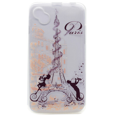 

Music tower Pattern Soft Thin TPU Rubber Silicone Gel Case Cover for Wiko Sunny
