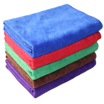 

Car kiss 5 pieces of fine fiber towel towel (thick type 60CM * 40CM) red / green / blue / coffee color / purple