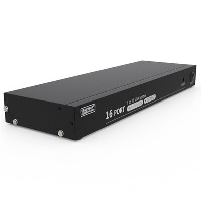 

Shanze SAMZHE HV-916W VGA splitter 16 350MHZ one into the sixteen high-definition splitters a sixteen computer TV 1 minute 161 drag 16 frequency divider