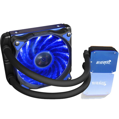 

Game Titans storm LD240 CPU radiator multi-platform pure copper CNC base LED lights quiet fan with silicone grease