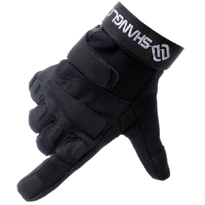 

Shang Long Black Hawk Tactical All Gloves Sand Eagle Military Fitness Riding Gloves Anti-skid Anti-cutting Men&39s Fighting Gloves Outdoor Leisure Black AH58