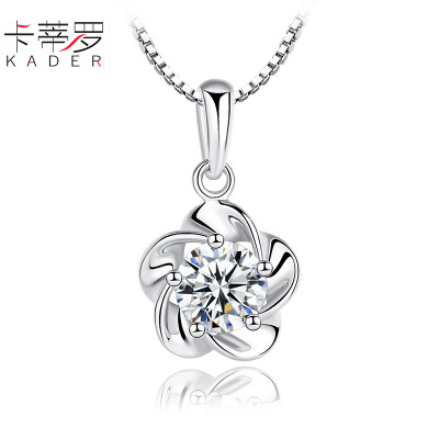 

Catti Luo 925 silver necklace female synthetic pearl pendant chain closure of the first jewelry