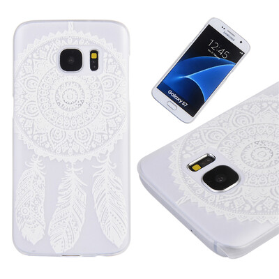 

Feather flower Pattern Soft Thin TPU Rubber Silicone Gel Case Cover for SAMSUNG Galaxy S7 Edge