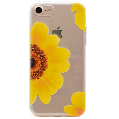 

Sunflower Pattern Soft Thin TPU Rubber Silicone Gel Case Cover for IPHONE 7
