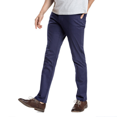 

Camel (CAMEL) men's spring fashion Slim casual pants business casual long pants young male X7P125045 sapphire blue 35