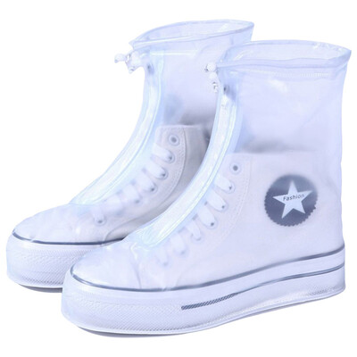 

YOUAO men&women in the tube with a flat rain boots cover rain raincoat a pair of installed   UYX