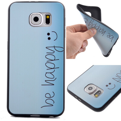 

Happy Pattern Soft Thin TPU Rubber Silicone Gel Case Cover for Samsung Galaxy S6