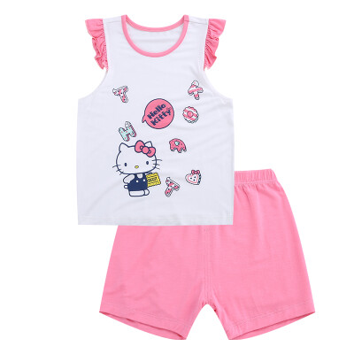 

HelloKitty Girls Vest Set Trousers Pants Outbound Kit KA722CA05W0190