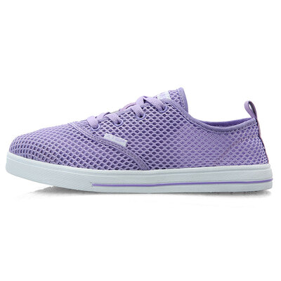 

XTEP Women&39s shoes sports shoes net low to help light breathable leisure leisure shoes 985218319335 purple white 39