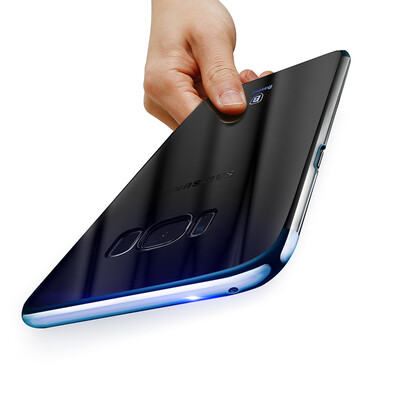 

Baseus раз думающие Samsung Galaxy S8 мобильный телефон оболочки наборы мобильных телефонов прозрачная оболочка обшивки темно-синий