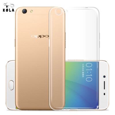 

KOLA OPPO R9s Корпус для мобильного телефона TPU Силиконовый Прозрачный Светостойкий мягкий корпус Slim для OPPO R9s