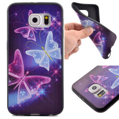 

Star Butterfly Pattern Soft Thin TPU Rubber Silicone Gel Case Cover for Samsung Galaxy S6