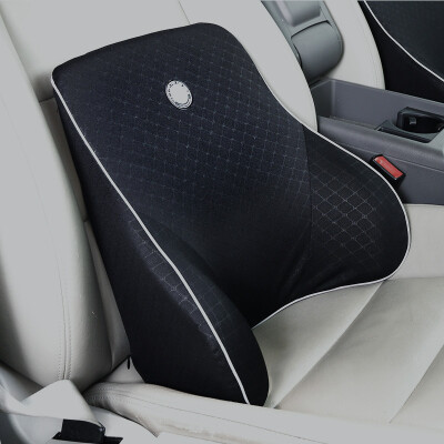 

GiGi car waist waist pillow G-1563 anion space memory cotton car office with health cushions waist cushions coffee brown