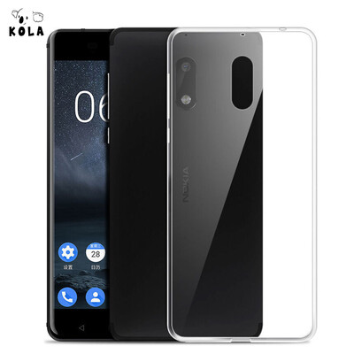 

KOLA Nokia 6 mobile phone case TPU transparent silicone soft case protective cover for Nokia6