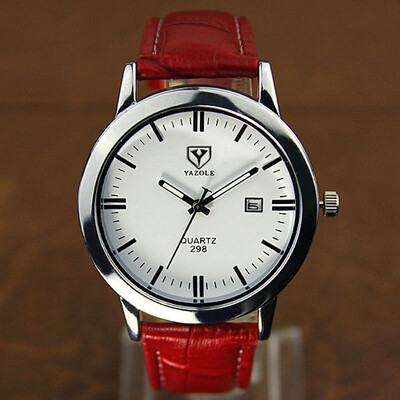 

Ya Zhuo Lun quartz watch 2017 spring new belt watch men's classic Korean luminous light YZL0569TH-3