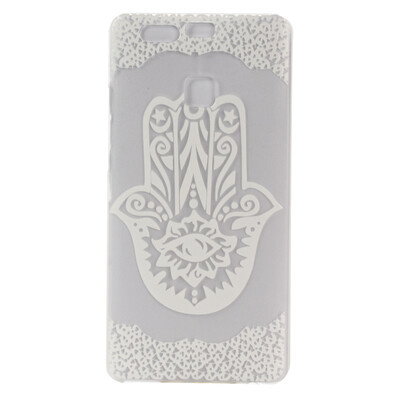

Palm flower Pattern Soft Thin TPU Rubber Silicone Gel Case Cover for HUAWEI P9
