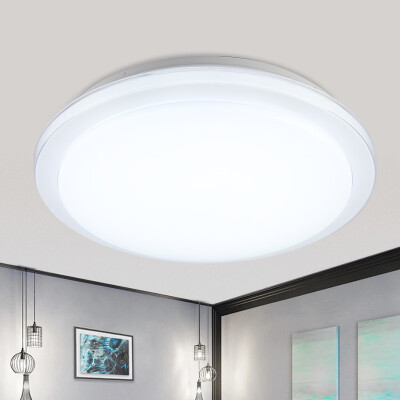 

NVC led bedroom ceiling light round children's room lights simple balcony lighting white 24W EPX9015