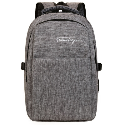 

Farsi F4Y JS02792 backpack Korean student bag large-capacity sports&leisure travel backpack gray