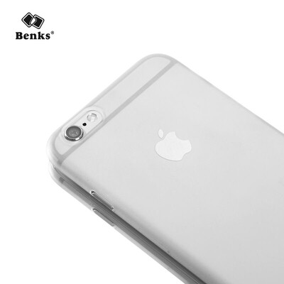 

Бункеры (Benks) Apple iPhone 6 Plus / 6s Plus мобильный телефон оболочка леденец серии Apple 6s защитная оболочка / мобильные гарнитуры матовый через тонкий жемчужно-белый