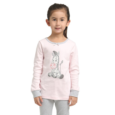 

VIV & LUL Children's underwear sets Women's cotton autumn and winter underwear sets DL418210 Pink 160cm