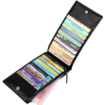 

Seven wolves SEPTWOLVES men&39s leather card card multi-card bit bank card package large capacity credit card sets cowhide wallet certificate package 3A1351182-01