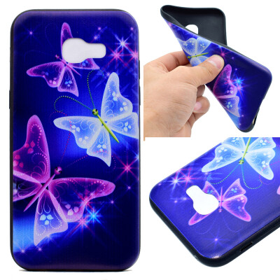 

Star Butterfly Pattern Soft Thin TPU Rubber Silicone Gel Case Cover for Samsung Galaxy J7 2017/J710