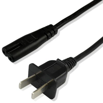

PowerSync) MPCBHX0020 glasses tail laptop power cord for audio charging line / tape recorder wire / digital appliances eight-character tail 2 meters